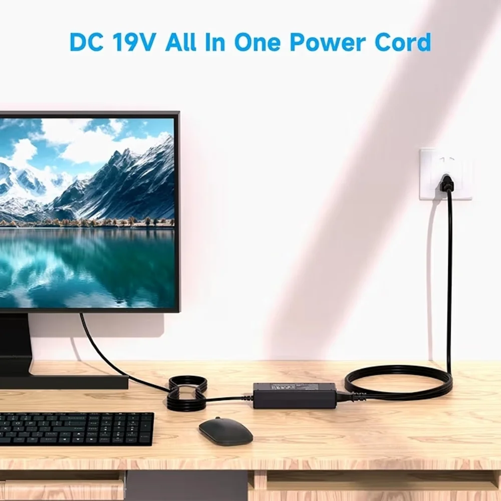 90W Power Cord With Cables